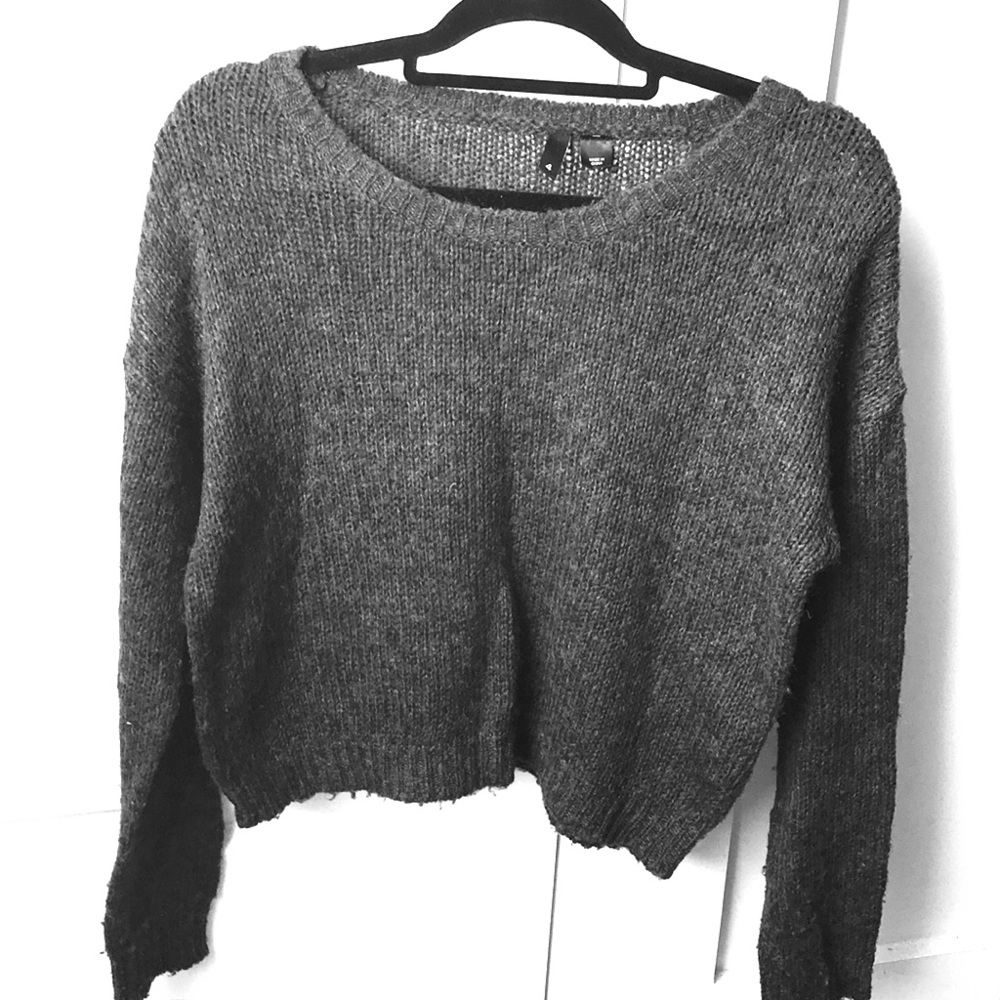 Grey sweater